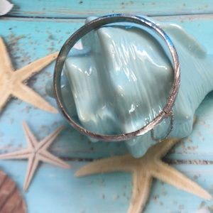 Silver bangle
